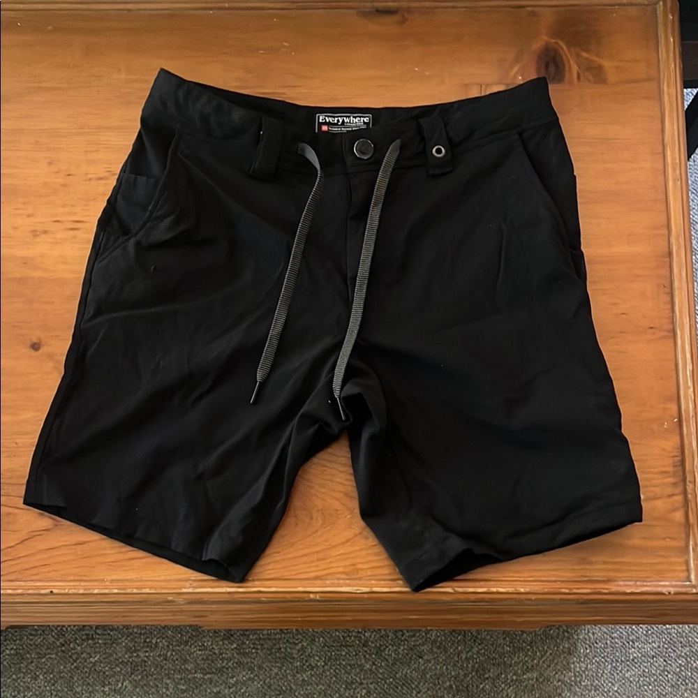 Black Everyday California Shorts